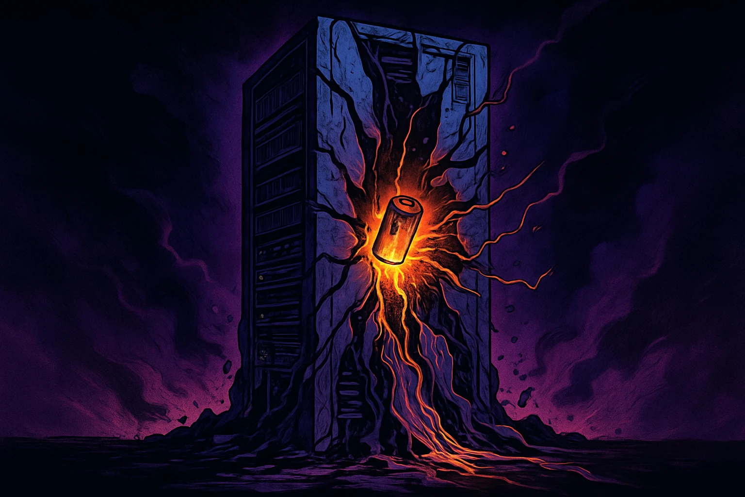 一颗电池爆炸，让韩国75万公务员七年资料灰飞烟灭「瘫痪公共系统」，竟毫无备份？