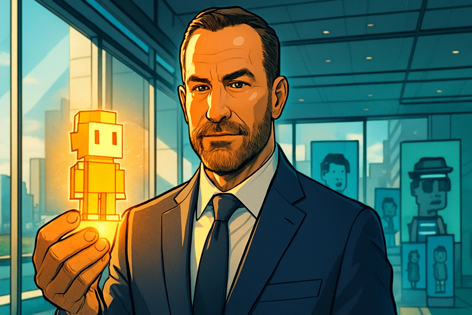 都 2025 年了，这位亿万富翁收藏家还在买 NFT？