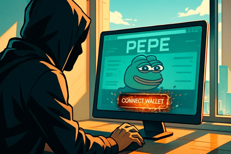 迷因币佩佩蛙 $PEPE 官网遭骇！前端被植入「Inferno Drainer」恶意程式码，千万别点进去
